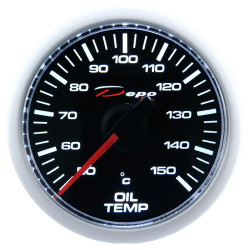 DEPO racing gauge Oil temperature - Night glow series