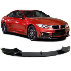 SPORT sprednji lip spojler odbijač black gloss za BMW 4 Series F32 Coupe