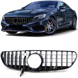 Sport grille chrome black gloss for Mercedes S Coupe 217 Convertible A217 14-17