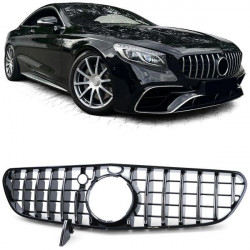 Sport grille chrome black for Mercedes S63 Coupe C217 Convertible A217 14-17