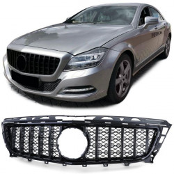 SPORT Maska hladilnika, glossy black za Mercedes CLS C218 prefacelift 11-14