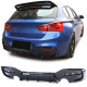 Body kit a vizuálne doplnky SPORT Zadnji difuzor black gloss za BMW 1 Series F20 F21 Facelift 15-19 | race-shop.si