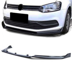 RACES sprednji splitter (Cup) za VW Polo 5 6C 14-17, sijajno črna