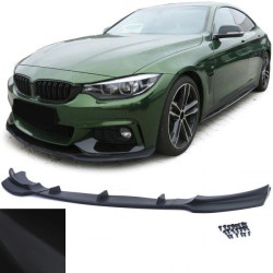 Front spoiler lip bumper black matt fit for BMW 4 Series F32 F33 F36 ab13