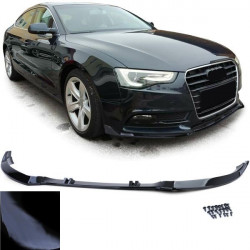 RACES sprednji splitter (Performance) za Audi A5 8T 8F 11-17, sijajno črna