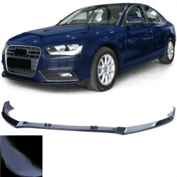 RACES sprednji splitter za Audi A4 B8 8K facelift 11-15, sijajno črna