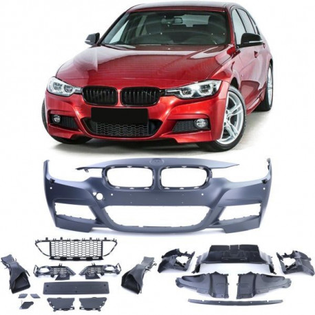 Body kit a vizuálne doplnky SPORT sprednji odbijač z nosilci za BMW 3 Series F30 F31 11-19 | race-shop.si