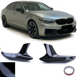 RACES sprednji splitter za BMW M5 F90 16-20, sijajno črna