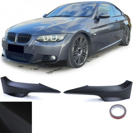 Body kit a vizuálne doplnky Sprednji podaljšek odbijača – splitter, matirano črna za za BMW 3 Series E92 E93 06-10 | race-shop.si