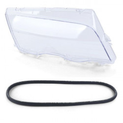 Headlight glass lens right fits BMW 3 Series E46 Limo Touring 97-01