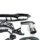 Body kit a vizuálne doplnky RACES zadnji difuzor (Sport) za Mercedes A V177 sedan, črna | race-shop.si