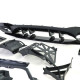 Body kit a vizuálne doplnky RACES zadnji difuzor (Sport) za Mercedes A V177 sedan, črna | race-shop.si