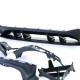 Body kit a vizuálne doplnky Zadnji podaljšek – difuzor, SPORT Type 2 z izpušnimi cevmi krom za Mercedes A Class W177 od 19 | race-shop.si