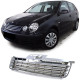 Body kit a vizuálne doplnky RACES maska hladilnika (Sport) za VW Polo 9N 01-05, krom | race-shop.si