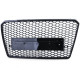 Body kit a vizuálne doplnky Honeycomb SPORT maska odbijača brez emblema/znaka black gloss za Audi A7 C7 4G 10-14 | race-shop.si