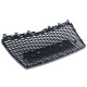 Body kit a vizuálne doplnky Honeycomb SPORT maska odbijača brez emblema/znaka black gloss za Audi A7 C7 4G 10-14 | race-shop.si