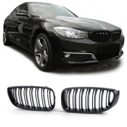 Sport grille double bar performance matte fit for BMW 3 Series GT F34 13-16