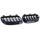 Body kit a vizuálne doplnky Sport grille double bar performance gloss fit for BMW 3 Series E92 E93 10-13 | race-shop.si