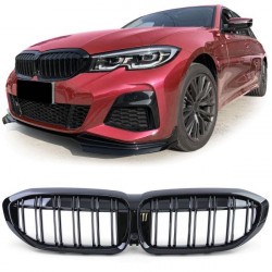 Sport grille double bar performance gloss fit for BMW 3 series G20 G21 from 18