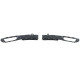 Body kit a vizuálne doplnky Okrasna obroba meglenk black gloss za VW T6 15-19 z PDC | race-shop.si