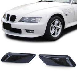 LED Side Indicators Black Smoke pair fits BMW Z3 Coupe Roadster 94-02