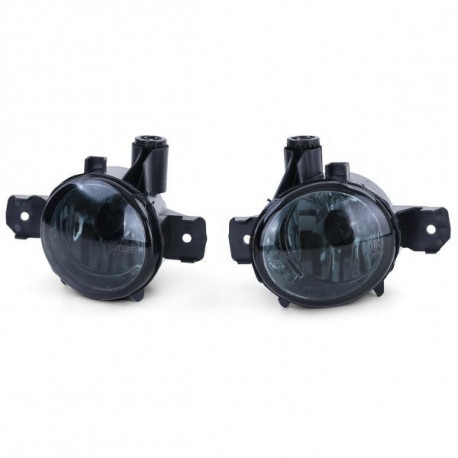 Osvetlenie Clear glass fog lights Black Smoke suitable for BMW E81 E87 X3 E83 X5 E70 | race-shop.si
