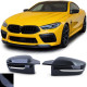 Ogledala Mirror caps black gloss for replacement fits BMW 8 Series G14 G15 G16 from 18 | race-shop.si