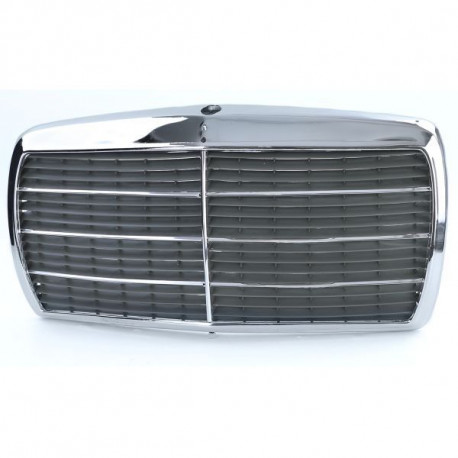 Body kit a vizuálne doplnky Maska hladilnika z kromiranim okvirjem za Mercedes W123 75-85 | race-shop.si