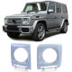Body kit a vizuálne doplnky Okvir žarnic žarometov za Mercedes G Model W463 12-18 | race-shop.si