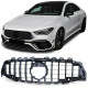 Body kit a vizuálne doplnky RACES maska hladilnika (Sport) za Mercedes CLA C118 from 19 (za parkirne senzorje), sijajno črna | race-shop.si