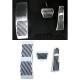 Pedali in dodatna oprema Alu performance pedals set suitable for BMW X3 G01 automatic 17-21 | race-shop.si