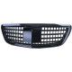 Body kit a vizuálne doplnky RACES maska hladilnika (Sport) za Mercedes S W222 with Night Vision 13-20, črna | race-shop.si