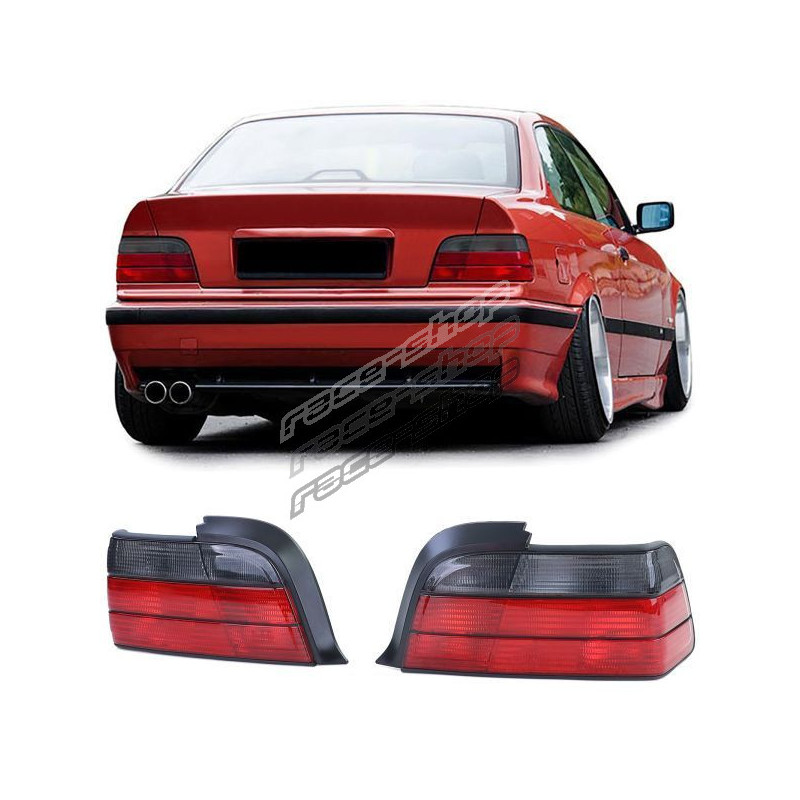 Taillights Red fits BMW 3 Series E36 Coupe Convertible 90-99 | race-shop.soi