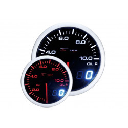 DEPO racing gauge Oil pressure - Dual view series