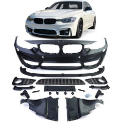 SPORT sprednji odbijač + lip spojler za BMW 3 Series F30 F31 F80 11-19