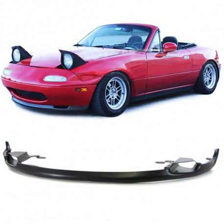 Body kit a vizuálne doplnky Sprednji lip spojler z odprtinami za zračnike Airdam za Mazda MX5 NA 89-98 | race-shop.si