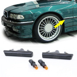 Side indicators Black Smoke suitable for BMW 7 Series E38 94-01