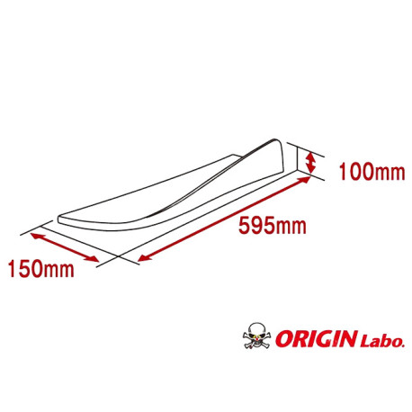 Body kit a vizuálne doplnky ORIGIN LABO univerzalni canardi, FRP | race-shop.si