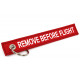 Ključavnice Jet tag keychain "Remove before flight" | race-shop.si