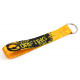 Ključavnice Short lanyard keychain "Keep drifting fun" - Yellow | race-shop.si