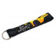 Ključavnice Short lanyard keychain "Low enough" - Black | race-shop.si