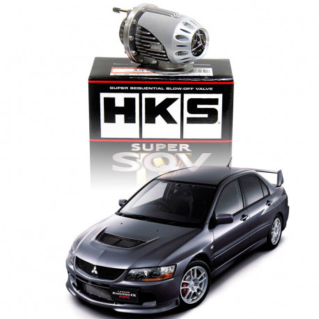 Izpihovalni ventili po proizvajalcih avtomobilov HKS Super SQV IV Blow Off Valve for Mitsubishi Lancer Evo 9 (IX) | race-shop.si
