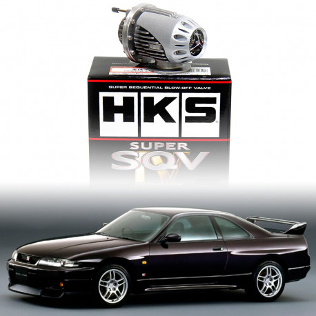 Izpihovalni ventili po proizvajalcih avtomobilov HKS Super SQV IV Blow Off Valve for Nissan Skyline R33 GT-R | race-shop.si