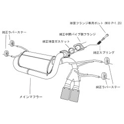 HKS Legamax Silencer for Mazda MX-5 ND