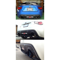 HKS Hi-Power Single Catback for Subaru BRZ