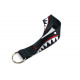 Ključavnice Short lanyard keychain "Shark" - Grey | race-shop.si