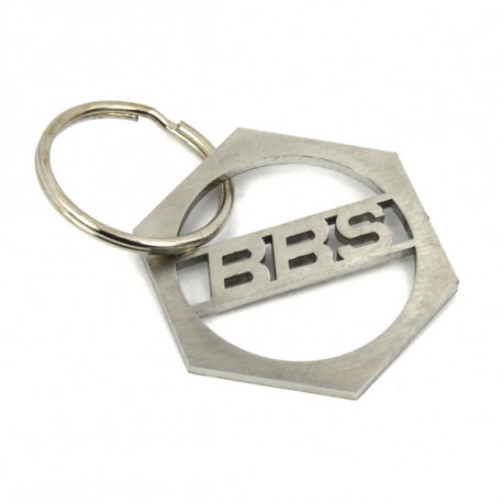 Ključavnice BBS logo keychain - stainless steel | race-shop.si