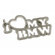 Ključavnice I love my BMW keychain - stainless steel | race-shop.si