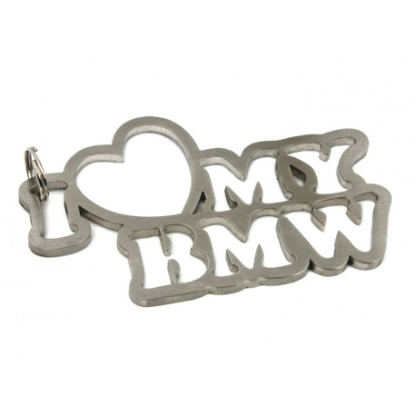Ključavnice I love my BMW keychain - stainless steel | race-shop.si