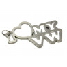 I love my BMW keychain - stainless steel